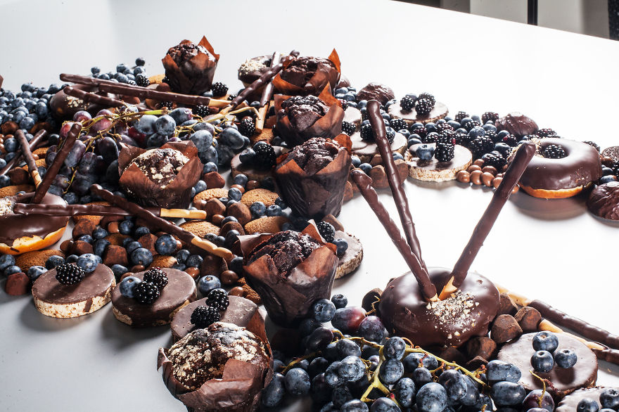 Our Food Art Can Only Be Seen From One Angle (But You Can Eat It From Any Side)