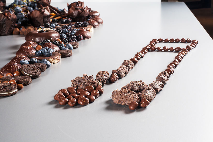 Our Food Art Can Only Be Seen From One Angle (But You Can Eat It From Any Side)