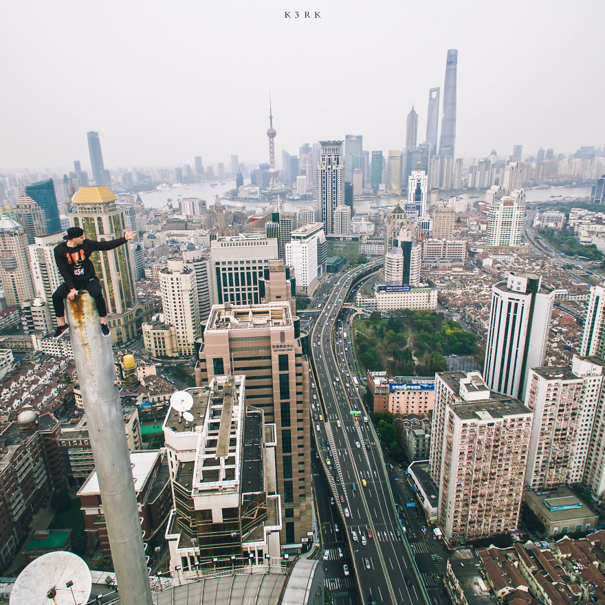 The Idea Of Climbing The &#8216;Peak Of Shanghai&#8217; Was In My Head For A Long Time, So I Finally Did It