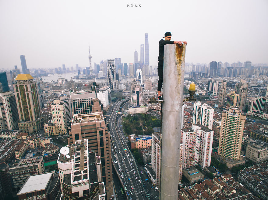 The Idea Of Climbing The &#8216;Peak Of Shanghai&#8217; Was In My Head For A Long Time, So I Finally Did It