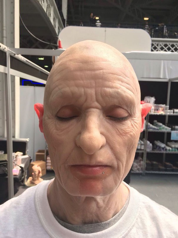 Makeup Artist Transforms Young Girl Into An Old Punk Makeup Artist Transforms Young Girl Into An Old Punk