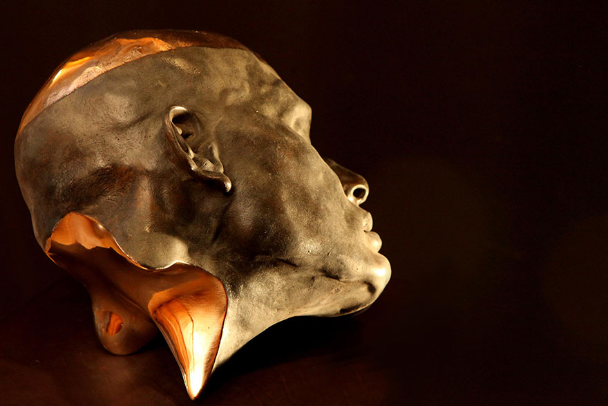 Stretched Bronze Sculptures By Romain Langlois Look Like Something From Another Planet Stretched Bronze Sculptures By Romain Langlois Look Like Something From Another Planet