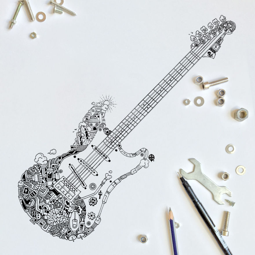 I Doodle Animals And Objects With A Steampunk Twist I Doodle Animals And Objects With A Steampunk Twist