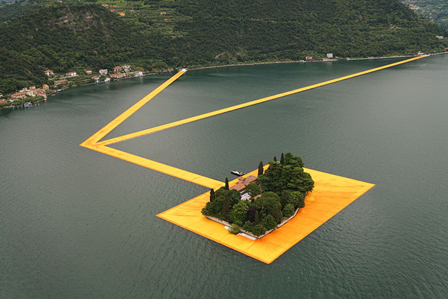 Christo&#8217;s 3km Floating Walkway Across Italy&#8217;s Lake Iseo Open To Public