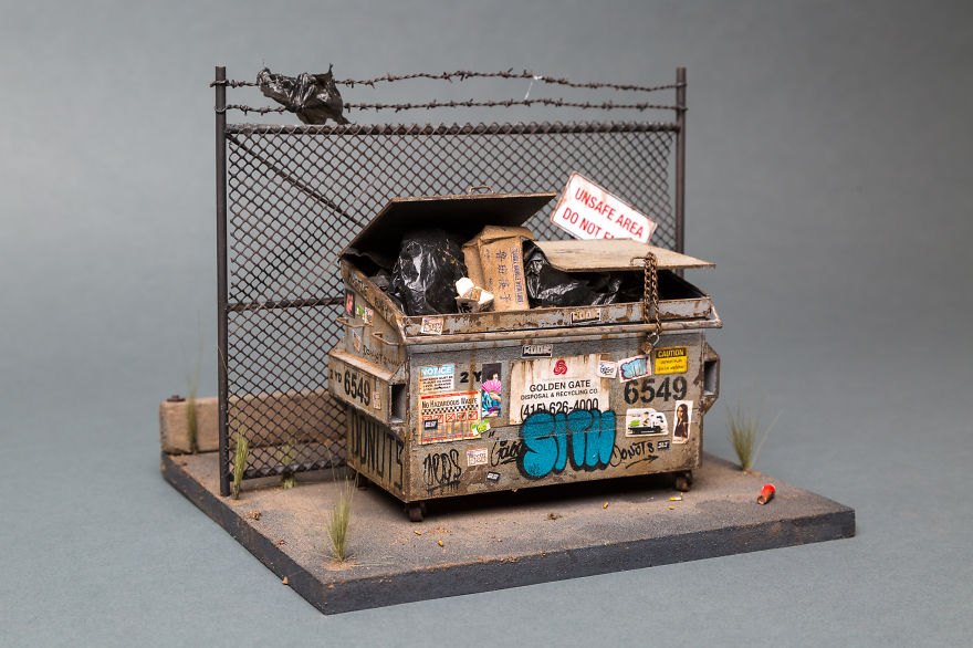 I Create Miniature Urban Landscapes Out Of Cardboard And Wood I Create Miniature Urban Landscapes Out Of Cardboard And Wood