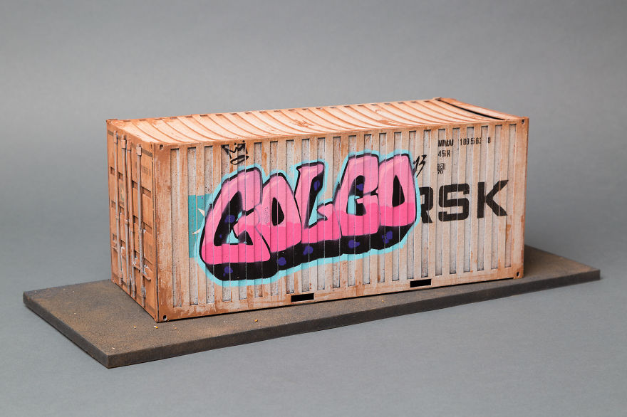 I Create Miniature Urban Landscapes Out Of Cardboard And Wood I Create Miniature Urban Landscapes Out Of Cardboard And Wood