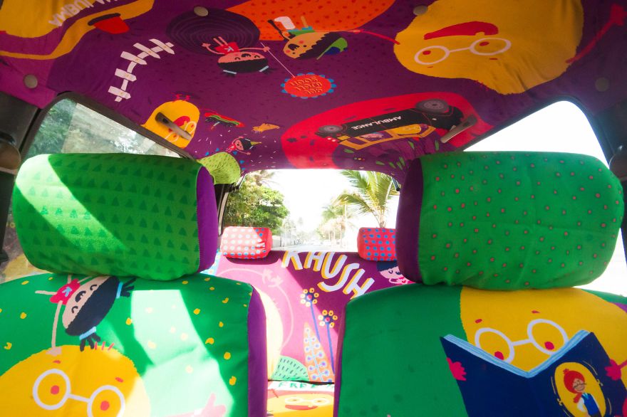 This 75-Year-Old Taxi Driver Helps People In Emergencies, So We Decided To Give His Cab The Design Treatment This 75-Year-Old Taxi Driver Helps People In Emergencies, So We Decided To Give His Cab The Design Treatment