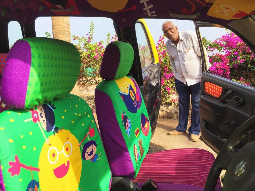 This 75-Year-Old Taxi Driver Helps People In Emergencies, So We Decided To Give His Cab The Design Treatment This 75-Year-Old Taxi Driver Helps People In Emergencies, So We Decided To Give His Cab The Design Treatment