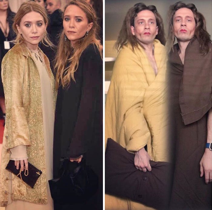 Former &#8216;Buffy&#8217; Star Recreates Celebrity Outfits Using Stuff He Finds At Home