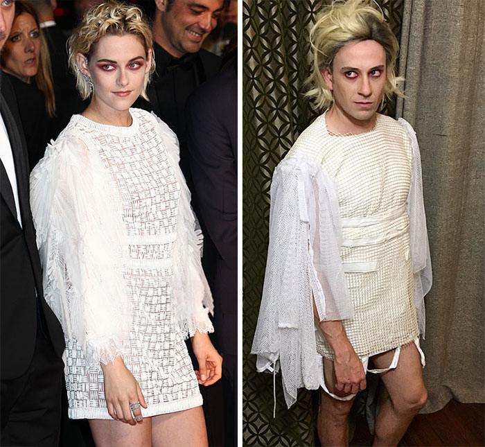 Former &#8216;Buffy&#8217; Star Recreates Celebrity Outfits Using Stuff He Finds At Home