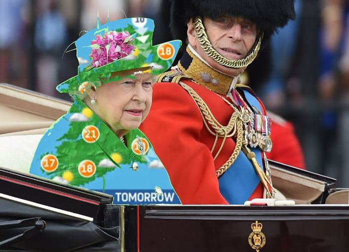 The Queen&#8217;s &#8216;Green Screen&#8217; Outfit Sparks A Hilarious Internet Reaction