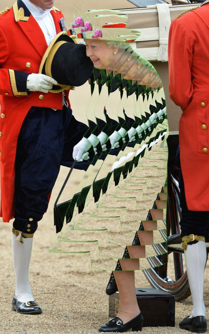 The Queen&#8217;s &#8216;Green Screen&#8217; Outfit Sparks A Hilarious Internet Reaction