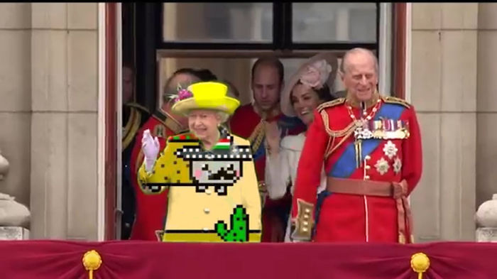 The Queen&#8217;s &#8216;Green Screen&#8217; Outfit Sparks A Hilarious Internet Reaction