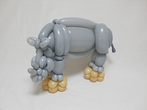 I Create Realistic Balloon Animals