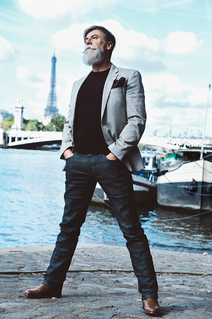 60-Year-Old Man Becomes A Fashion Model After Growing A Beard (23 Pics) 60-Year-Old Man Becomes A Fashion Model After Growing A Beard (23 Pics)