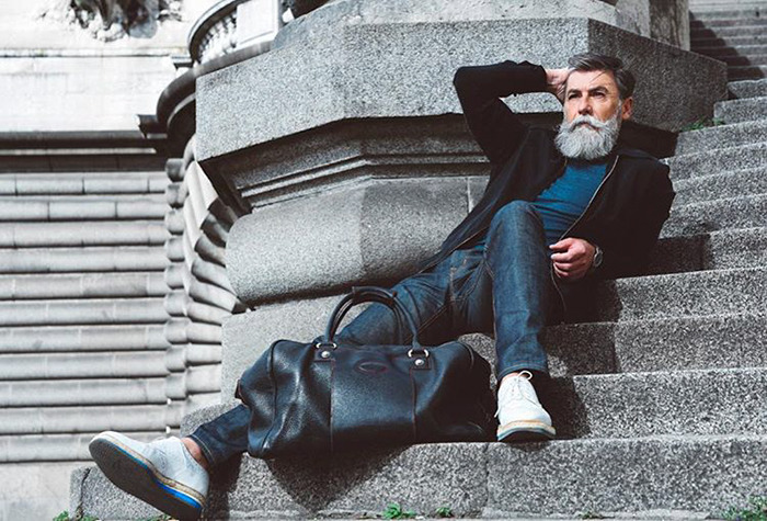 60-Year-Old Man Becomes A Fashion Model After Growing A Beard (23 Pics) 60-Year-Old Man Becomes A Fashion Model After Growing A Beard (23 Pics)