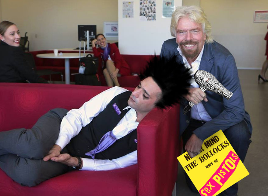 Richard Branson Catches His Employee Sleeping At Work Richard Branson Catches His Employee Sleeping At Work