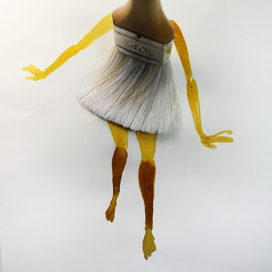 Illustrator Completes His Illustrations With Everyday Objects (61 Pics) Illustrator Completes His Illustrations With Everyday Objects (61 Pics)