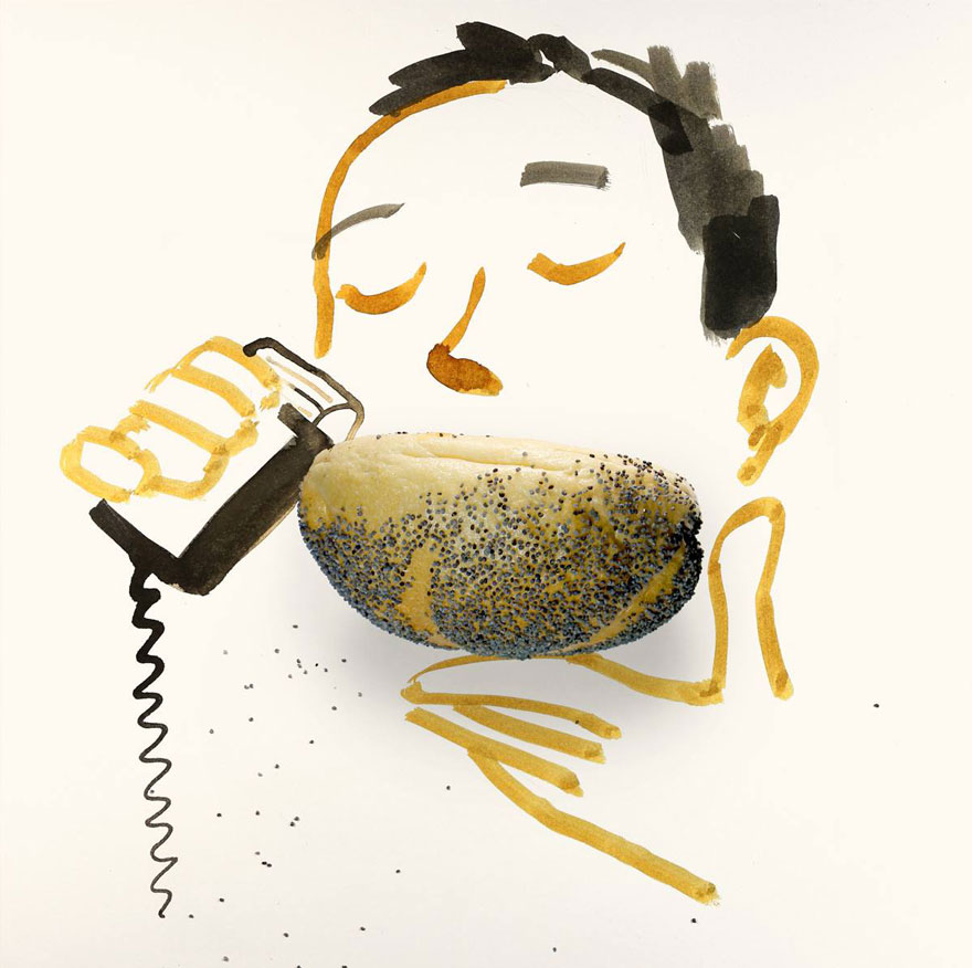 Illustrator Completes His Illustrations With Everyday Objects (61 Pics) Illustrator Completes His Illustrations With Everyday Objects (61 Pics)