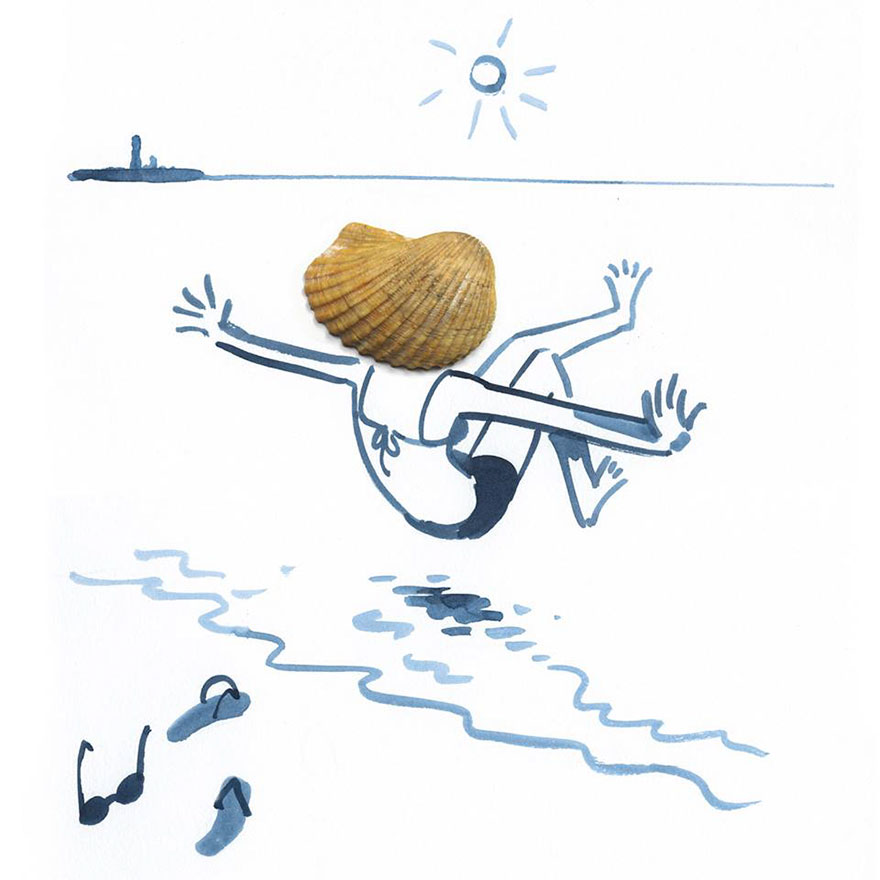 Illustrator Completes His Illustrations With Everyday Objects (61 Pics) Illustrator Completes His Illustrations With Everyday Objects (61 Pics)