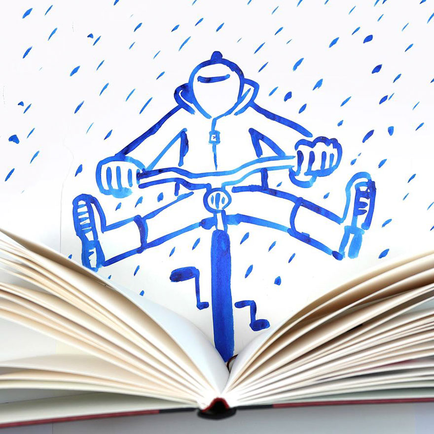 Illustrator Completes His Illustrations With Everyday Objects (61 Pics) Illustrator Completes His Illustrations With Everyday Objects (61 Pics)