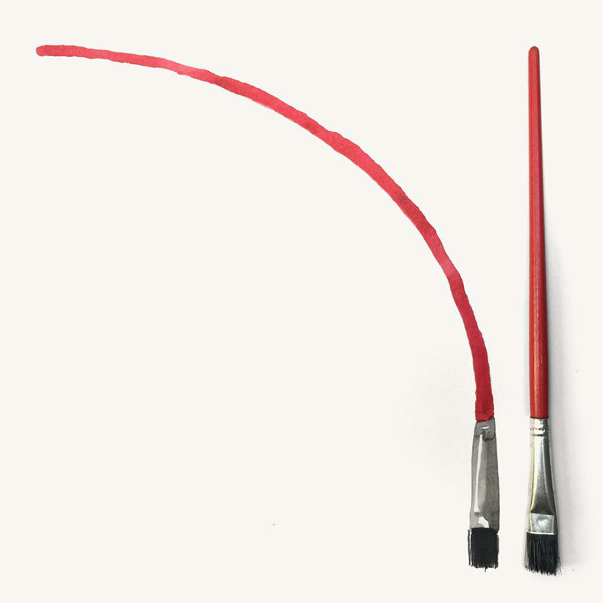 Illustrator Completes His Illustrations With Everyday Objects (61 Pics) Illustrator Completes His Illustrations With Everyday Objects (61 Pics)