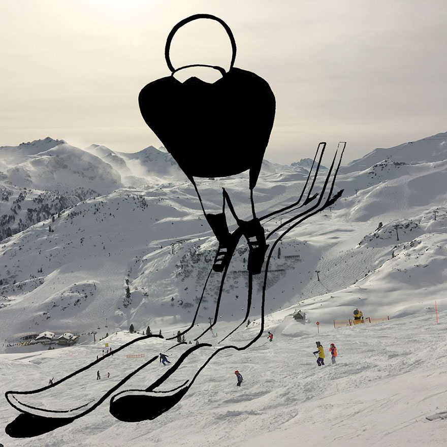 Illustrator Completes His Illustrations With Everyday Objects (61 Pics) Illustrator Completes His Illustrations With Everyday Objects (61 Pics)