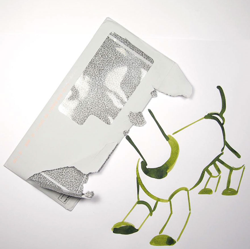 Illustrator Completes His Illustrations With Everyday Objects (61 Pics) Illustrator Completes His Illustrations With Everyday Objects (61 Pics)