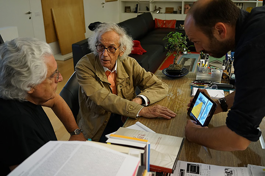 Artists Are Building Water Walkway Across Lake Iseo, Italy Artists Are Building Water Walkway Across Lake Iseo, Italy