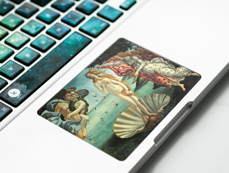 Keyboard Stickers That Turn Your Laptop Into Iconic Paintings Keyboard Stickers That Turn Your Laptop Into Iconic Paintings