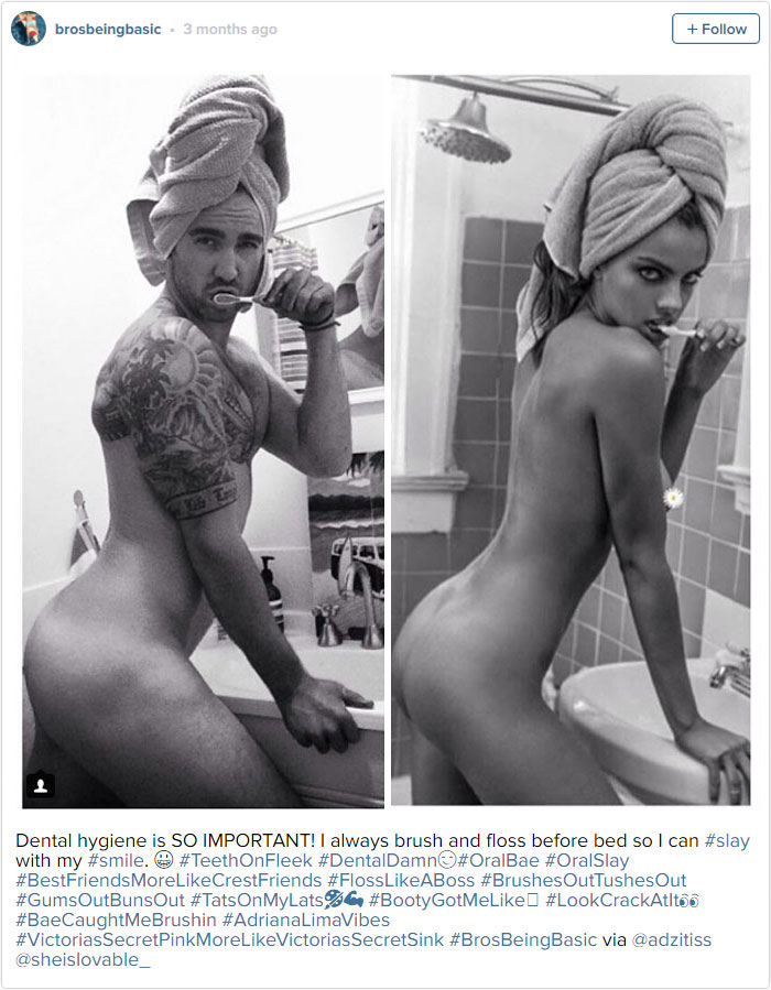 Guys Hilariously Recreating Girls Instagram Photos