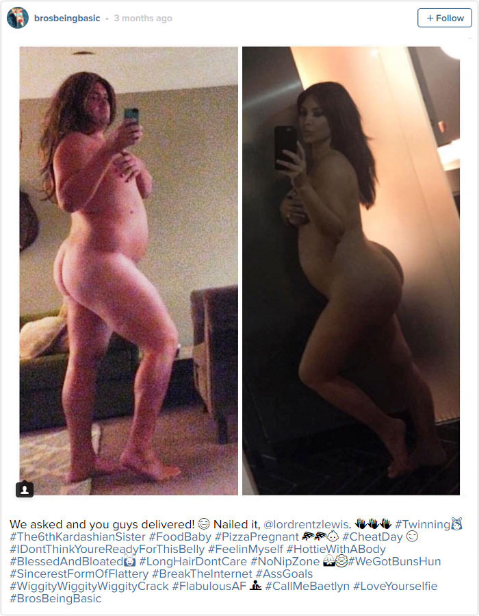Guys Hilariously Recreating Girls Instagram Photos