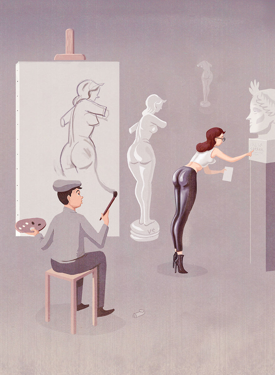 I Illustrate The Sad Truth Of Modern Life (52 Pics)