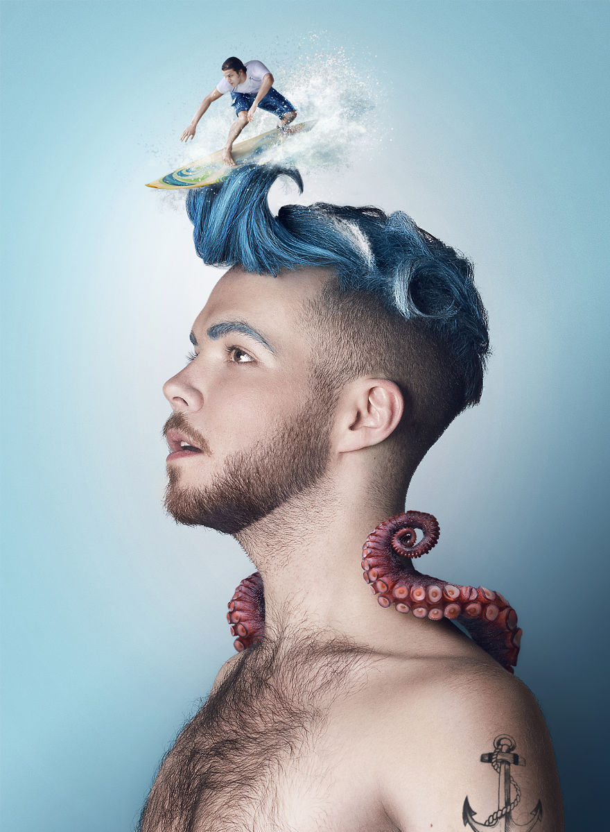 We Portray People’s Dreams And Thoughts In Surreal Portraits We Portray People’s Dreams And Thoughts In Surreal Portraits