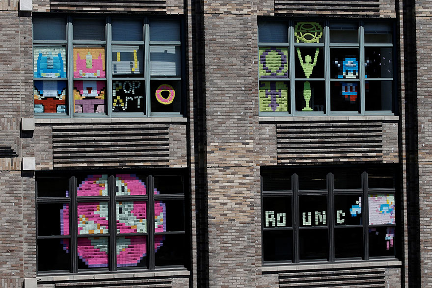 Post-It War Between Two Office Buildings Ends With Epic Finale