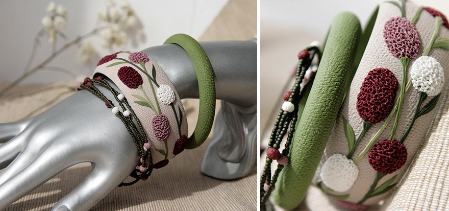 Nature-Inspired Jewelry That I Sculpt Out Of Polymer Clay