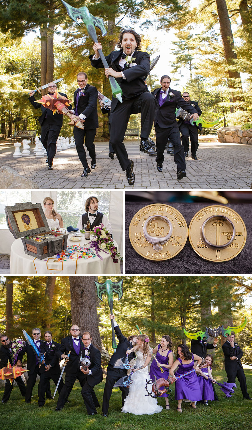 22 Of The Most Epic Geeky Weddings Ever
