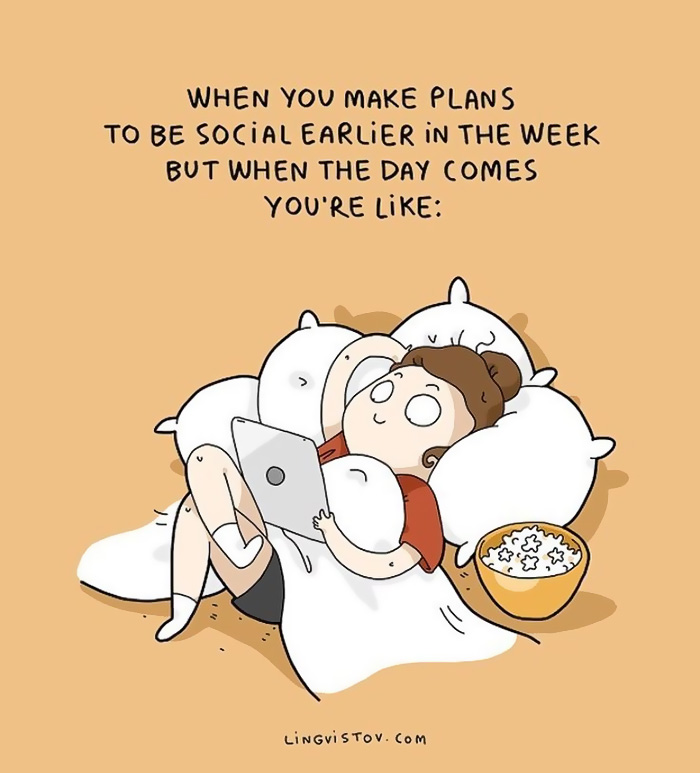 88 Comics That introverts Will Understand 88 Comics That introverts Will Understand