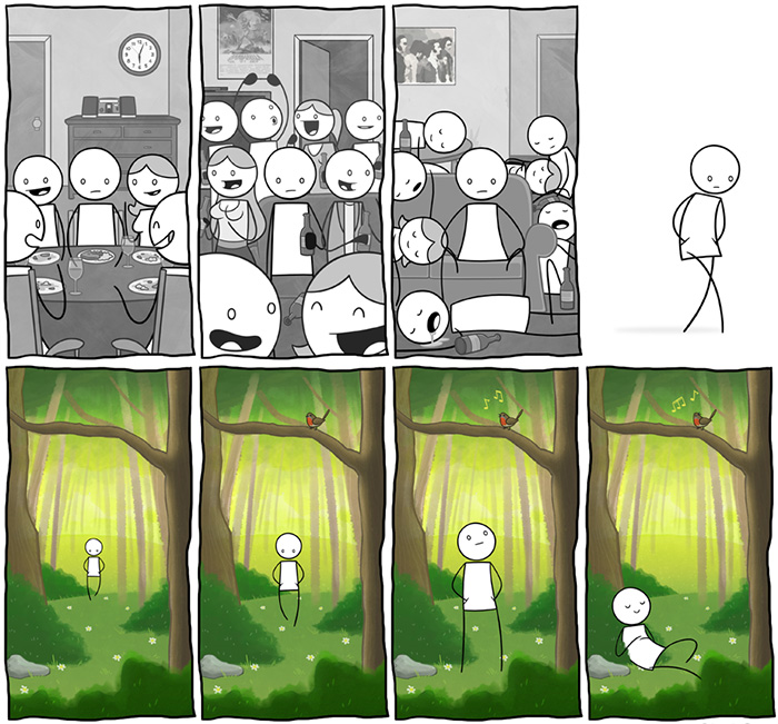 88 Comics That introverts Will Understand 88 Comics That introverts Will Understand