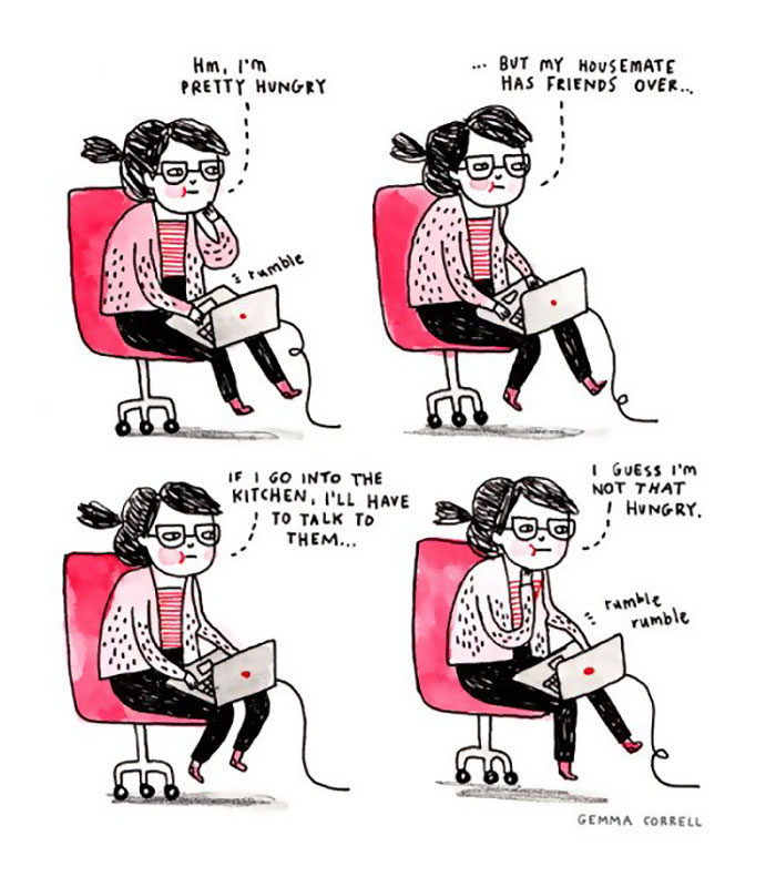 88 Comics That introverts Will Understand 88 Comics That introverts Will Understand