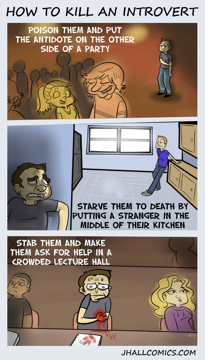 88 Comics That introverts Will Understand 88 Comics That introverts Will Understand