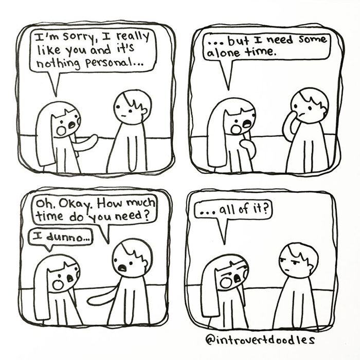 88 Comics That introverts Will Understand 88 Comics That introverts Will Understand