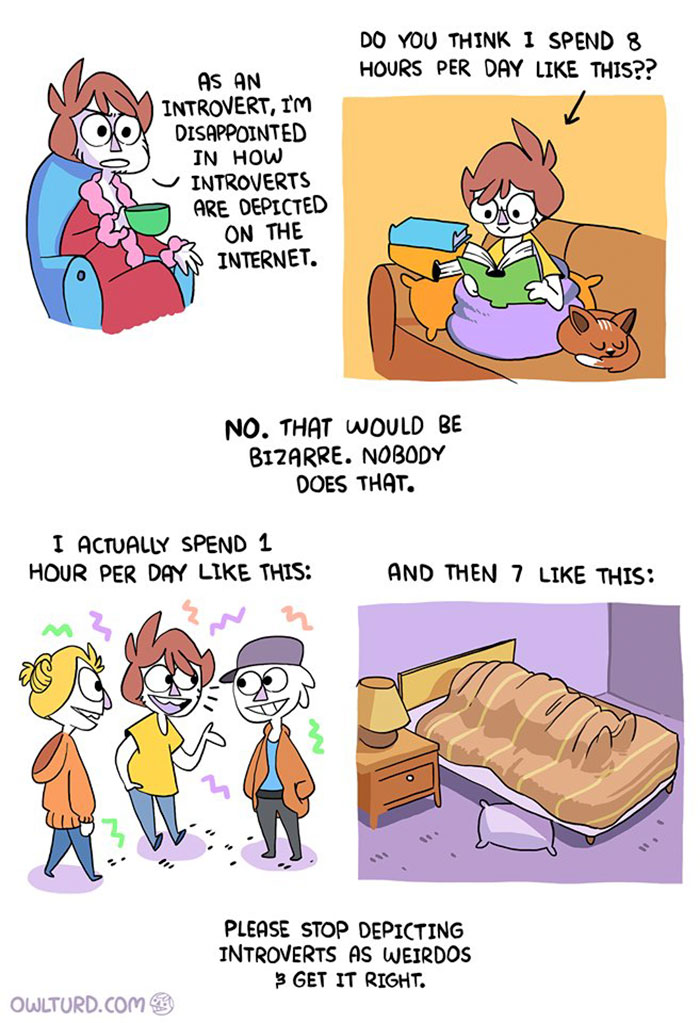 88 Comics That introverts Will Understand 88 Comics That introverts Will Understand