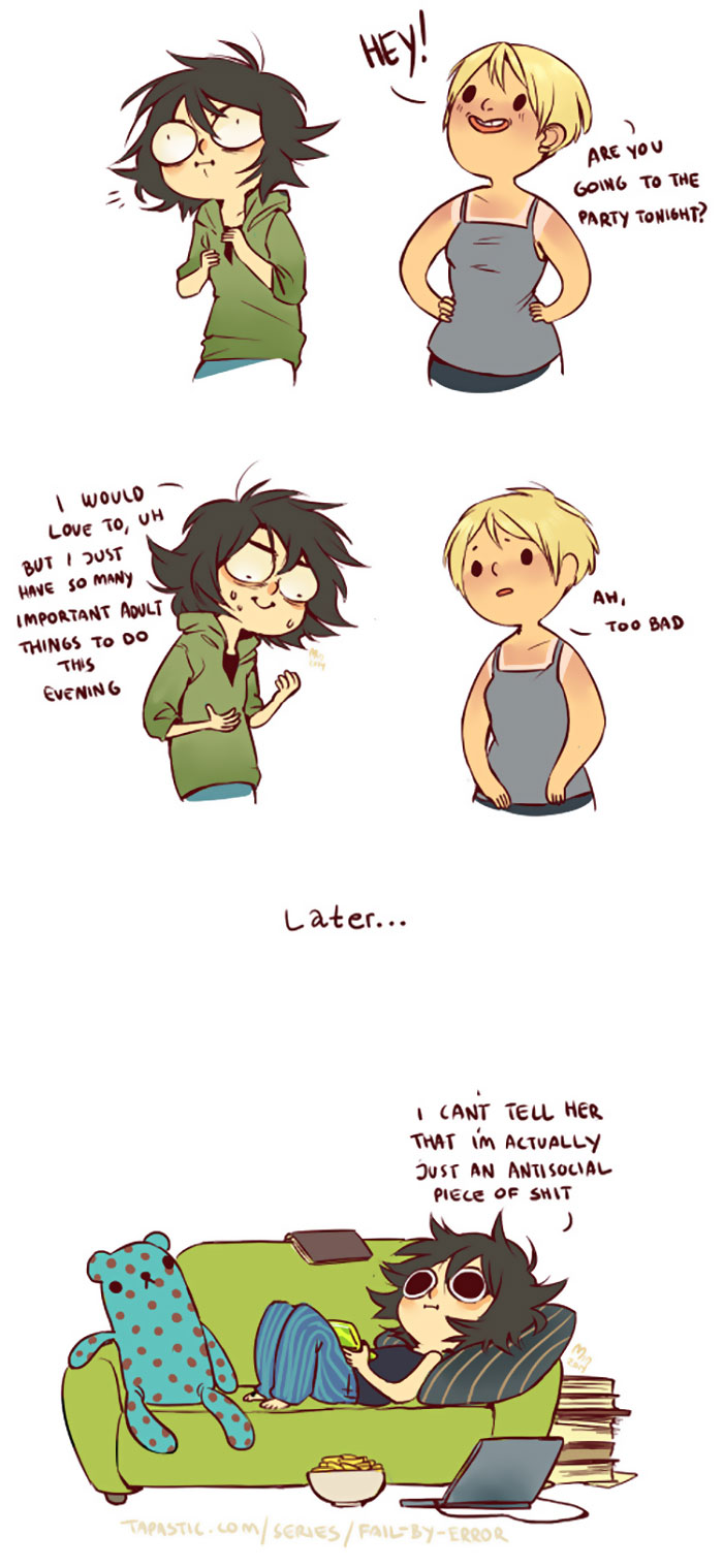 88 Comics That introverts Will Understand 88 Comics That introverts Will Understand