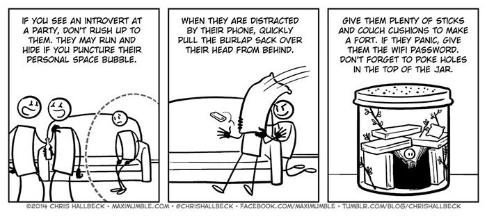 88 Comics That introverts Will Understand 88 Comics That introverts Will Understand