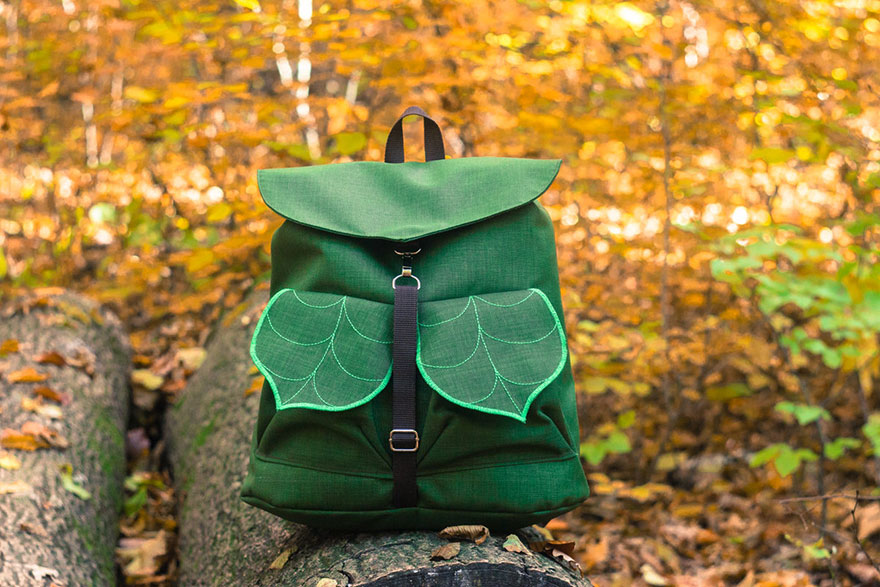 Leaf-Inspired Bags From Budapest Leaf-Inspired Bags From Budapest