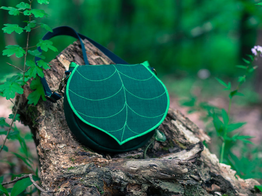 Leaf-Inspired Bags From Budapest Leaf-Inspired Bags From Budapest
