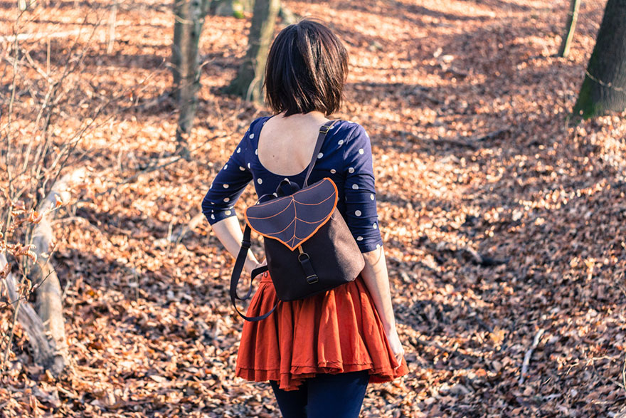 Leaf-Inspired Bags From Budapest Leaf-Inspired Bags From Budapest
