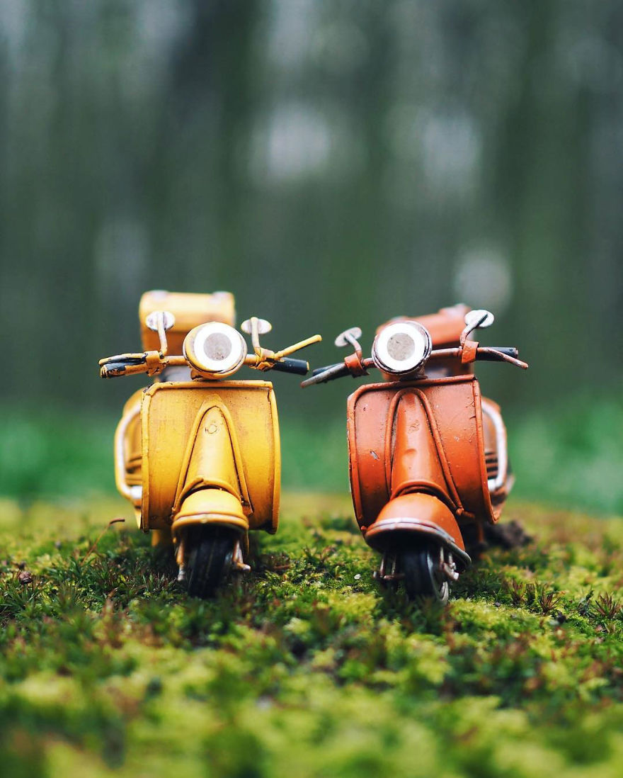 Exploring This Big Wild World With My Little Cars