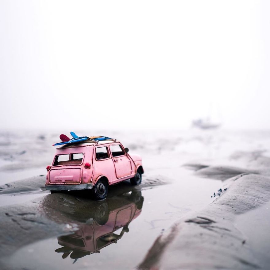 Exploring This Big Wild World With My Little Cars